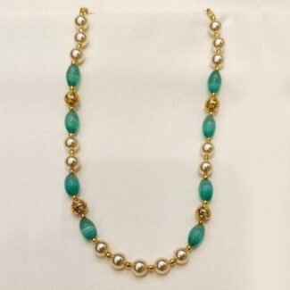 green-beads-neck