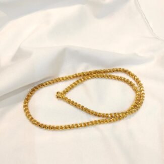 Heartin Chain gold twisted rope chain