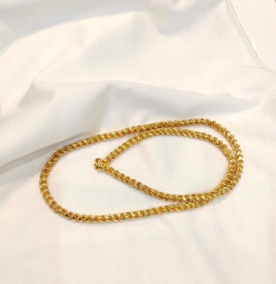Heartin Chain gold twisted rope chain